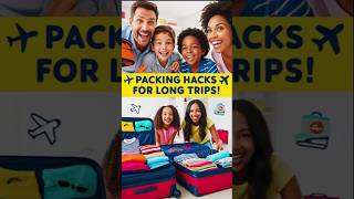 Packing tips for long trips shorts PackingTips TravelHacks LongTripPacking SmartPacking [upl. by Norel]