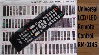 Universal LCDLED Remote ControlRM014SPro Hack [upl. by Hgieloj]