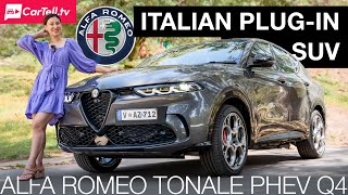 Alfa Romeo Tonale 2024 Review  A PlugIn Hybrid SUV with Italian Flair [upl. by Odidnac]