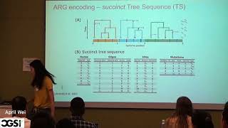 Xinzhu April Wei  Genotype Representation Graph Enabling Efficient Analysis of   CGSI 2024 [upl. by Oiraved]