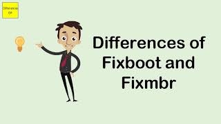 Differences of Fixboot and Fixmbr [upl. by Amelie]