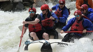 Whitewater Rafting  Numbers Section of Arkansas River  Buena Vista CO  4K [upl. by Reace913]