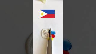 Philippines flag turn into alluring colour  Next  shorts [upl. by Danae]