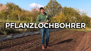 Nützliches Tool für den Garten  Pflanzlochbohrer 🌱 [upl. by Sarilda]