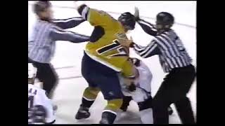 Scott Hartnell vs Ethan Moreau [upl. by Darees]