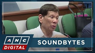 Duterte denies calling Gerardo Padilla regarding the killing of Chinese convicts in Davao  ANC [upl. by Colbye]