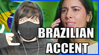 kiki react BRAZILIAN ACCENT  How to sound like a native speaker  Speaking Brazilian 🌗 [upl. by Davita]