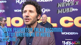 Mark Feuerstein Talks Becoming Burton Greenberg in Hotel Cocaine [upl. by Annice]