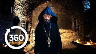 Descend Into a Holy Dungeon  Yerevan Armenia 360 VR Video  Discovery TRVLR [upl. by Gustavus749]