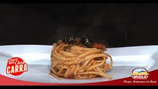 Ricetta Linguine alla San Giovanni dello Chef Carra  Divella [upl. by Eitra]