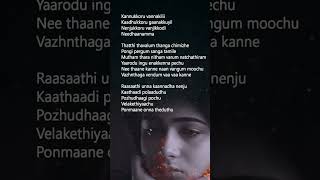 Rasathi Unna Kanatha Neju Lyrics [upl. by Correna316]