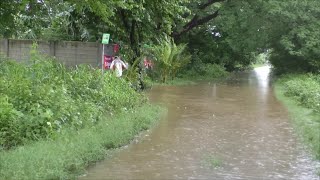 Inundaciones en San Miguel [upl. by Yanttirb]