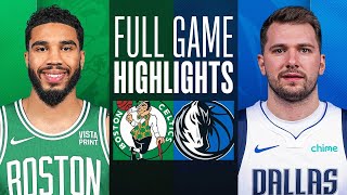 CELTICS at MAVERICKS  FULL GAME HIGHLIGHTS  January 22 2024 [upl. by Bik]