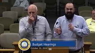 St Tammany Parish Council Budget Hearings October 30 2024 [upl. by Atteirneh]