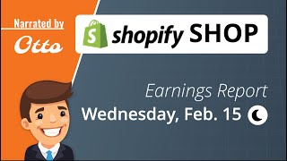 Shopify SHOP Earnings Report Wednesday February 15th  ORATS Dashboard [upl. by Adelind]