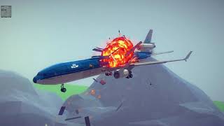 Besiege Plane Crash compilation 2 [upl. by Hedi]