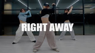 쿠기 Coogie  Right away  Gyuri Choreography [upl. by Oihsoy]