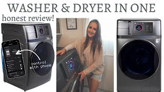 WASHER DRYER ALL IN ONE  Honest Review Not Sponsored  GE UltraFast AllInOne Unit  Ventless [upl. by Tennies]