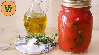 Comment conserver la sauce tomate sans congélation ni stérilisation  Acide salicylique [upl. by Yllus]