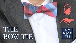 How to Tie a BOW TIE quickmirroredreview  How to Tie a Tie with a Bow easy [upl. by Lonyer]