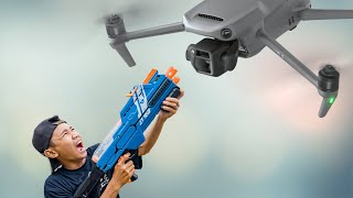 NERF WAR DRONE BATTLE SHOT [upl. by Tedra]