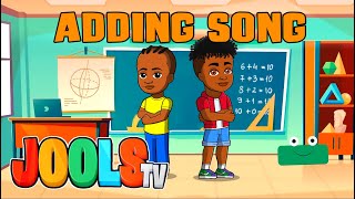 The Adding Song Hip Hop Remix  Math Songs For Kids  Trapery Rhymes [upl. by Retha190]