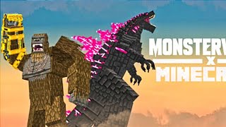 MONSTERVERSE ADDON  GxK expansion v10  New Godzilla x Kong addon [upl. by Karlee]