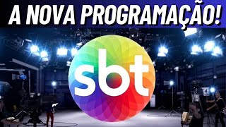 A NOVA PROGRAMAÇÃO DO SBT [upl. by Theresina]