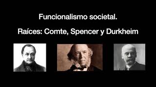 Introducción al Estructural Funcionalismo [upl. by Gove]