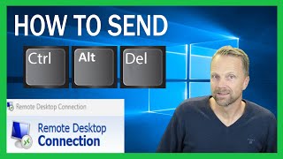 How to Send CtrlAltDel in Remote Desktop RDP [upl. by Devinna926]