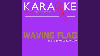 Waving Flag In the Style of Knaan Karaoke with Background Vocal [upl. by Belford]