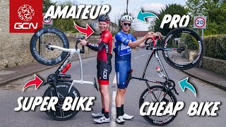 Cheap Bike Pro Rider Vs Super Bike Amateur Rider [upl. by Ez]