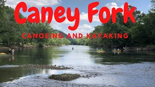 Canoeing and Kayaking The Caney Fork River near Silver Point Tennessee [upl. by Eidok]