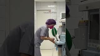 maintenance of anesthesia machineAnaesthesiavloghospital growmyaccount trending [upl. by Mailiw502]