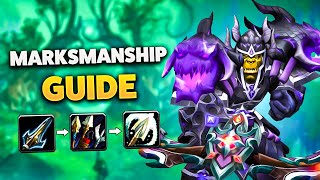 102 Marksmanship Hunter Guide Rotation Talents Gear and More [upl. by Roderigo45]