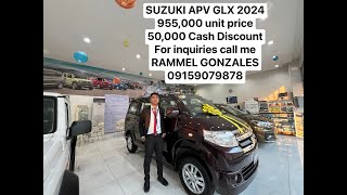 BAGONG DEMONSTRATION NG SUZUKI APV GLX DUAL AIRCON 2024 BAKIT MURA MATIBAY AT MABENTA NGAYON [upl. by Lednahc]