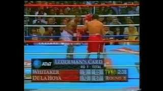 Oscar De La Hoya vs Pernell Whitaker 1241997  WBC World Welterweight Championship [upl. by Ahseekat597]