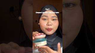 TOP 3 COMPACT POWDER LOKAL makeup compactpowder produklokal [upl. by Aliwt]