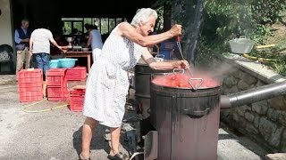 How to make tomato passata  Pasta Grannies [upl. by Verina]