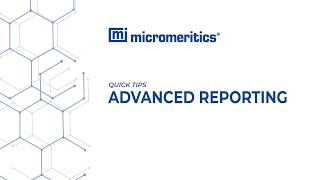 Quick Tips  Microactive  Advanced Reporting [upl. by Valora]