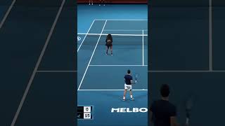 The weirdest tennis point [upl. by Arimlede]