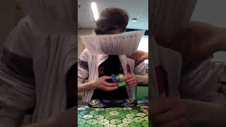 How to NOT Solve a Rubiks Cube Blindfolded [upl. by Ariana]