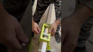 😮 Ryobi Door Hinge Kit  Quick Tip how to install a door hinge [upl. by Modnar]