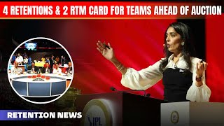 4 Retention amp 2 RTM allowed ahead of IPL 2025 Mega Auction  rcbiansofficial [upl. by Tallulah]