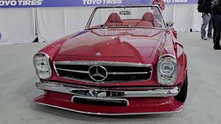 Red Mercedes Toyo Tires Showcase Sema 2024 [upl. by Chrystel]