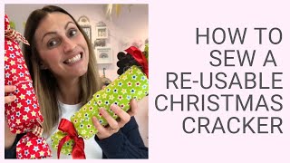 How to make reusable Christmas Crackers  No waste Christmas [upl. by Emina]