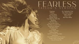 Full Album  Fearless Taylors Version [upl. by Sinai]