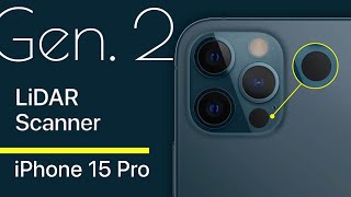 Updated LiDAR Scanner coming to iPhone 15 Pro [upl. by Delaney]