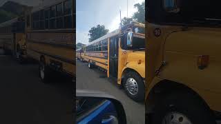 truck spotting  Manati Puerto Rico  school bus convoy [upl. by Afrika]