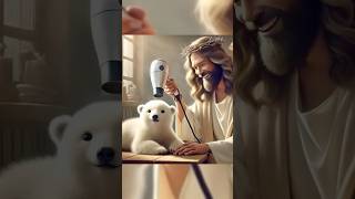 Jesus Loves Animals edit shorts fe jesus [upl. by Kenna]